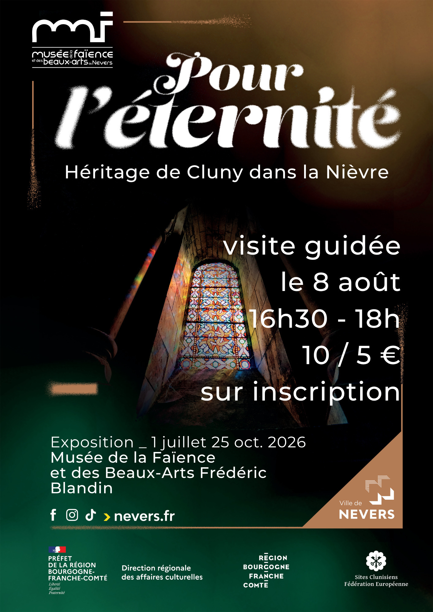 Visite guidée de l’exposition temporaire « Pour l’éternité. Héritage de Cluny dans la Nièvre »