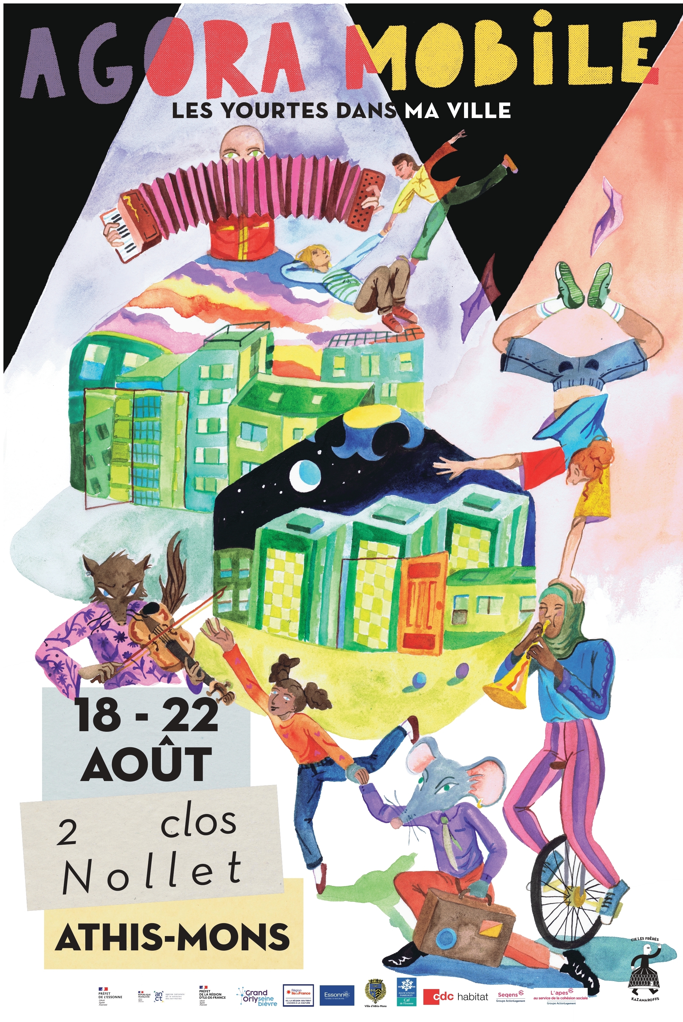 Les Yourtes Dans Ma Ville à Athis-Mons / Le Clos Nollet