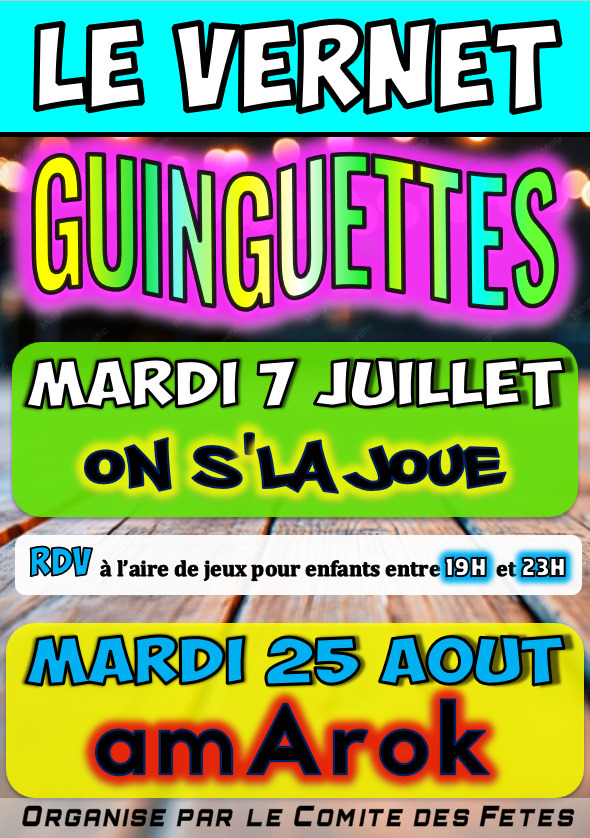 Viens danser aux Guinguettes du Vernet !