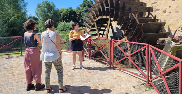 Visite du moulin Cyprien