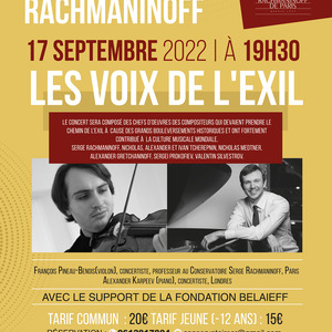 Concert Les Voix de l'Exil