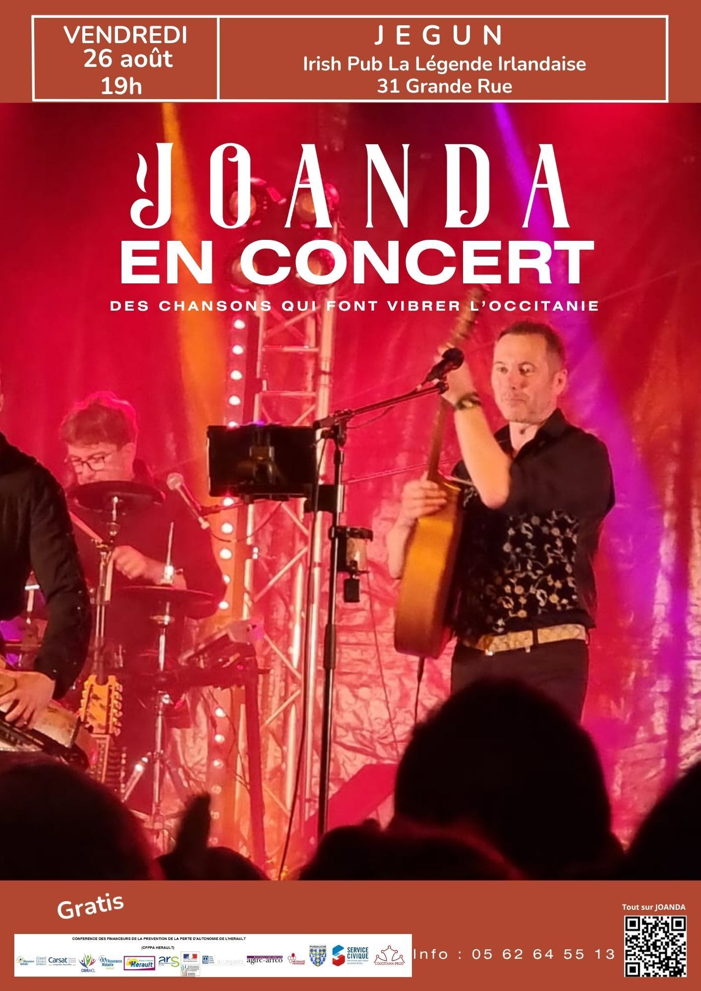 1000 ans - Joanda en concert