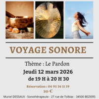 Voyage sonore thème le pardon