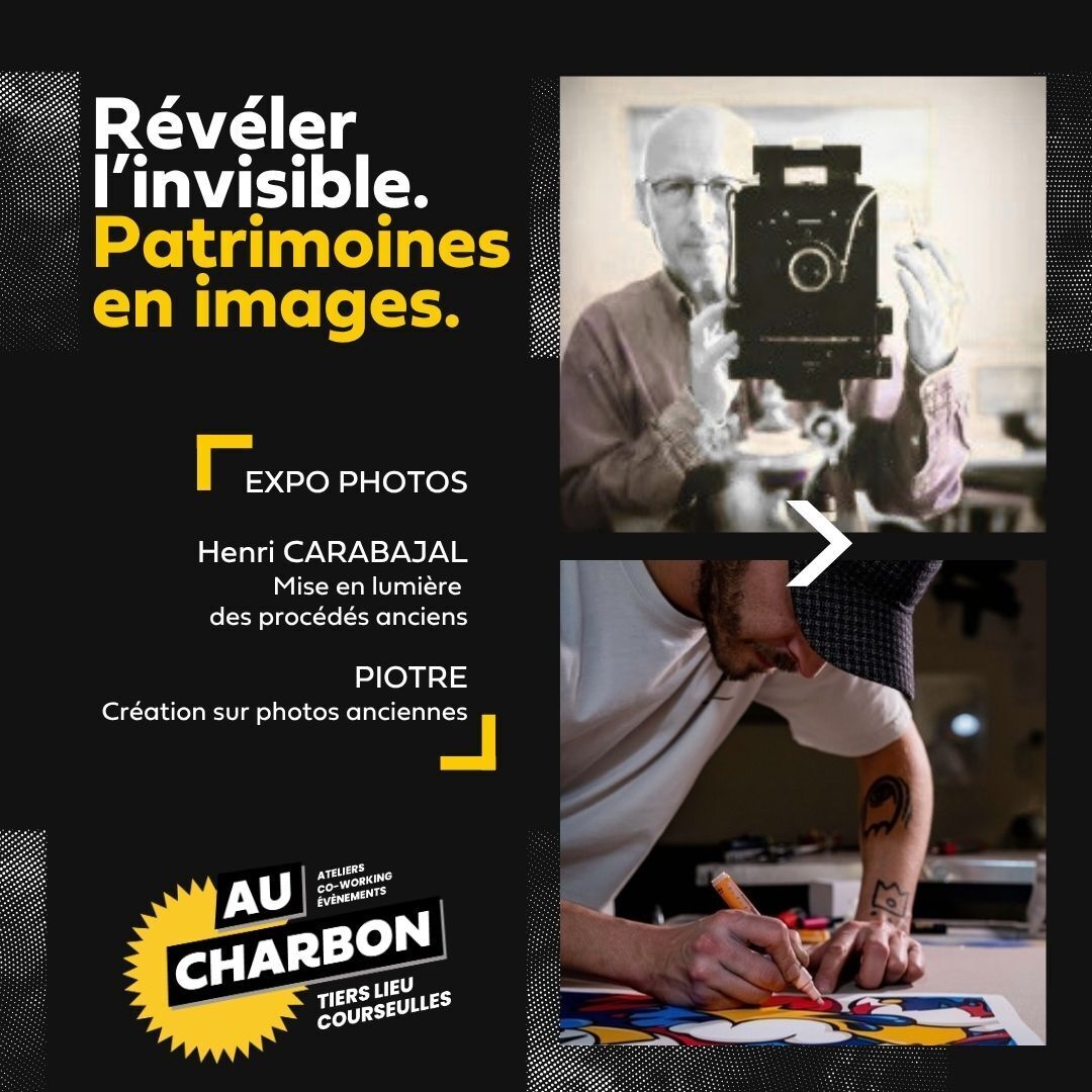 Exposition de photographies : Révéler l'invisible, patrimoines en images