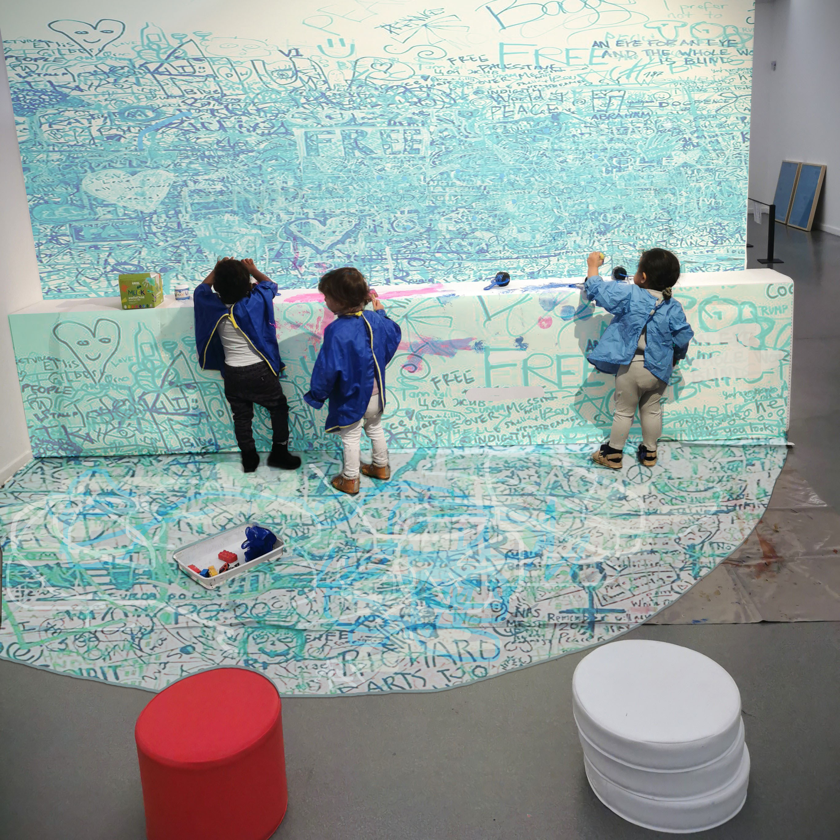 Atelier participatif "Fresque immersive autour de l'oeuvre de Xie Lei"