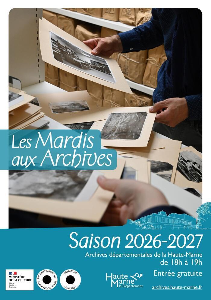 Mardi aux Archives : thème à confirmer