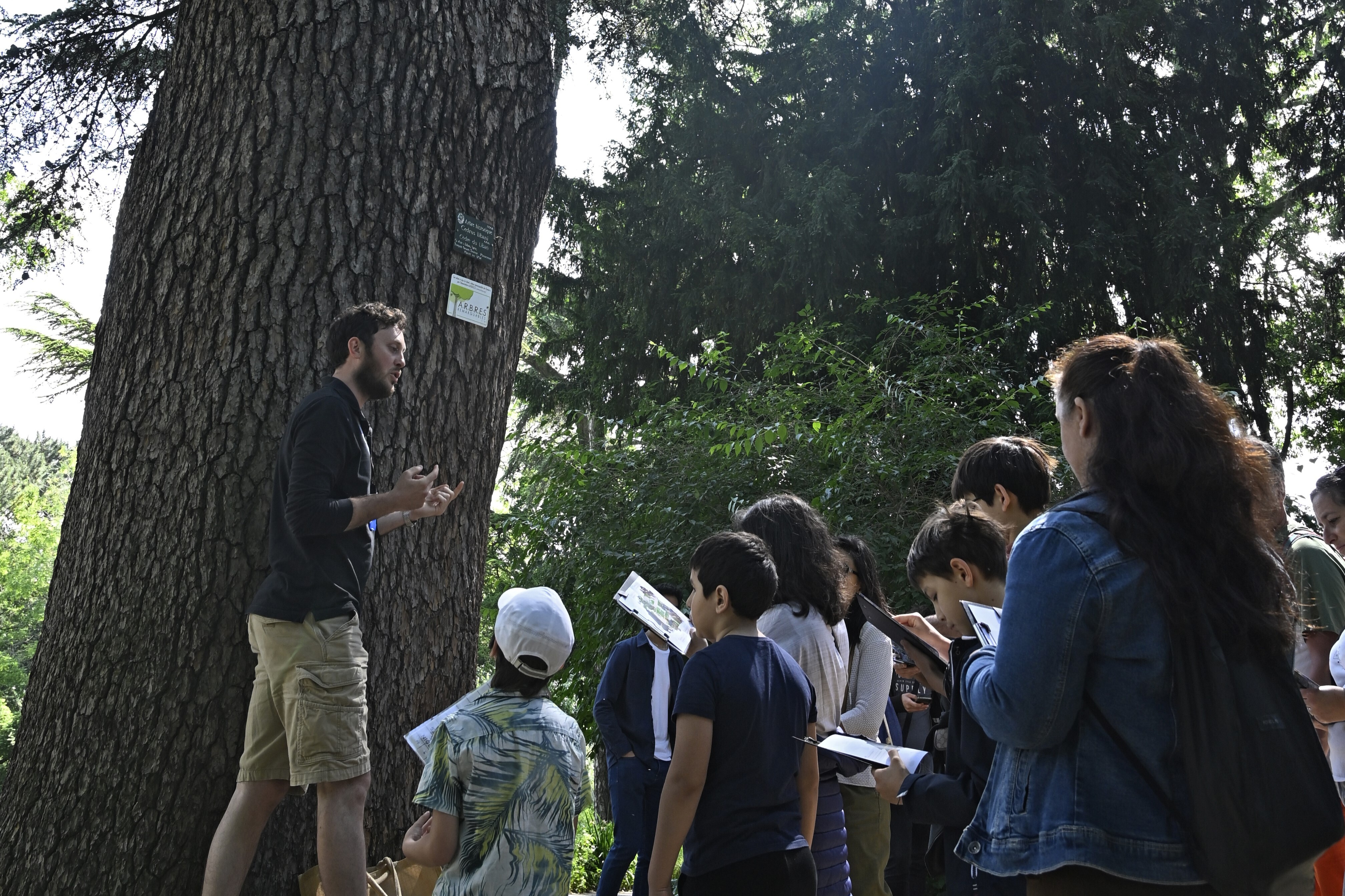 Visites guidée en famille du Jardin des Plantes "L'arbre à remonter le temps"