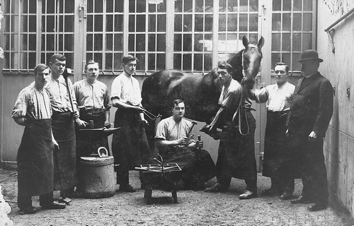 Diaporama commenté des métiers d'autrefois de Plobsheim