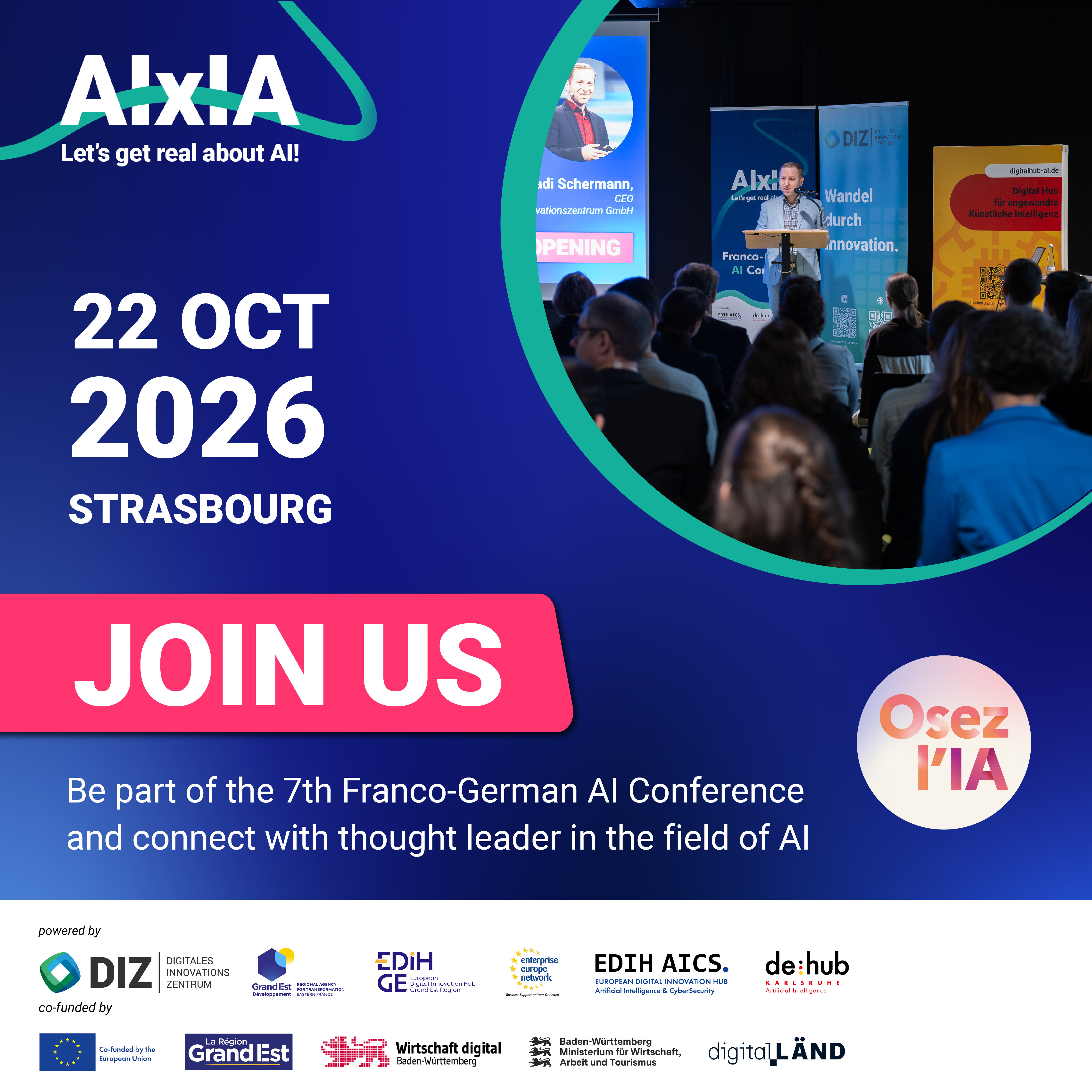 AIxIA 2026 Strasbourg – L’IA de confiance en action