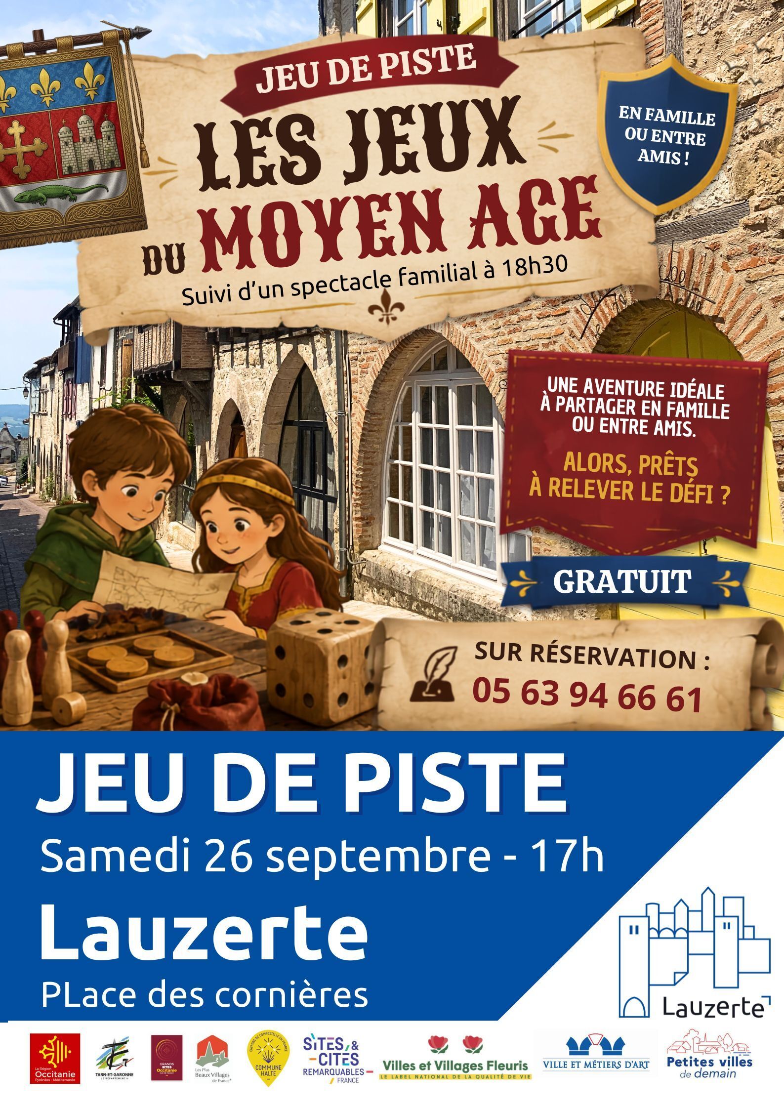 Jeu de piste : les jeux du Moyen Age