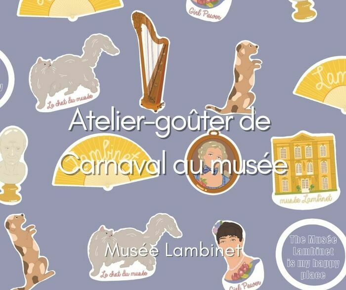 Atelier-goûter de Carnaval au musée Le 20 fév 2025