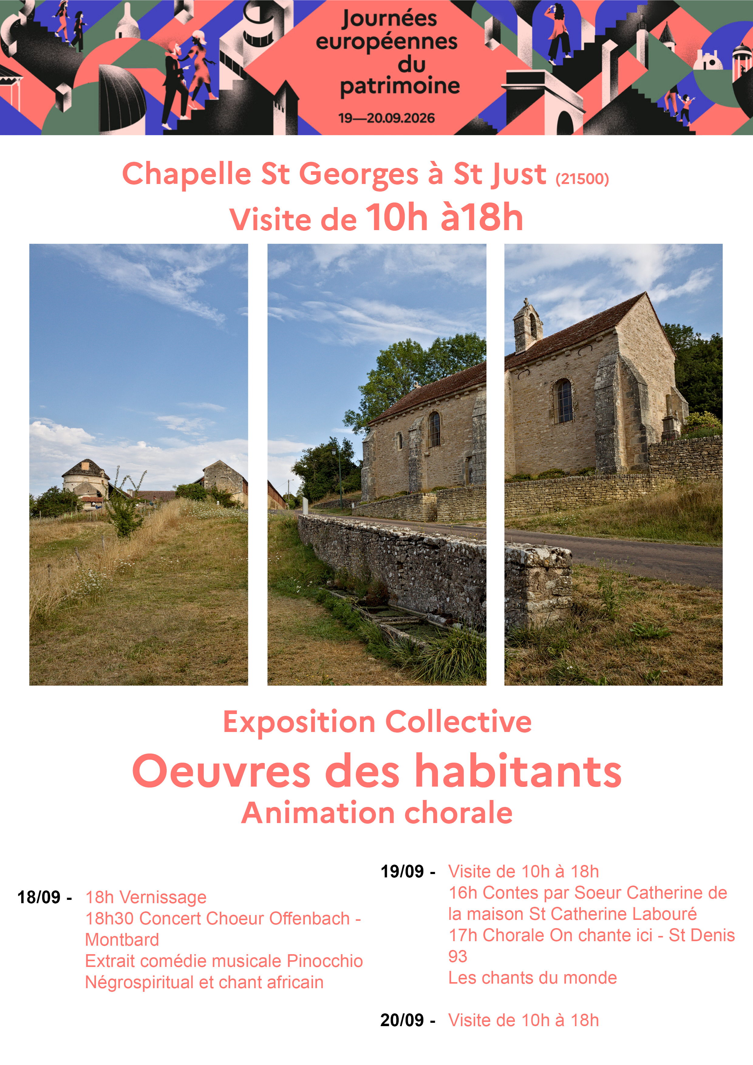Visite de la Chapelle Saint Georges