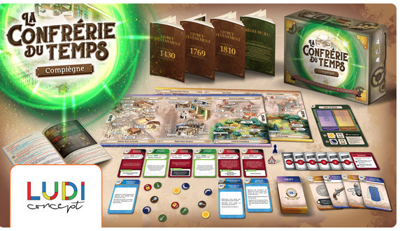 La confrérie du temps : visites guidées et séances de jeu avec notre jeu patrimonial