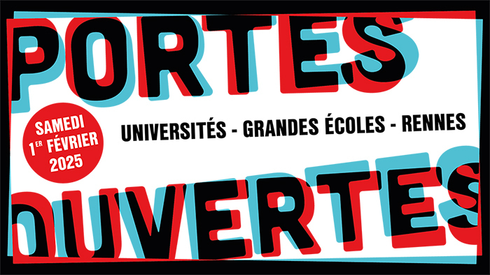 Journée portes ouvertes universités de Rennes et... Le 1 fév 2025