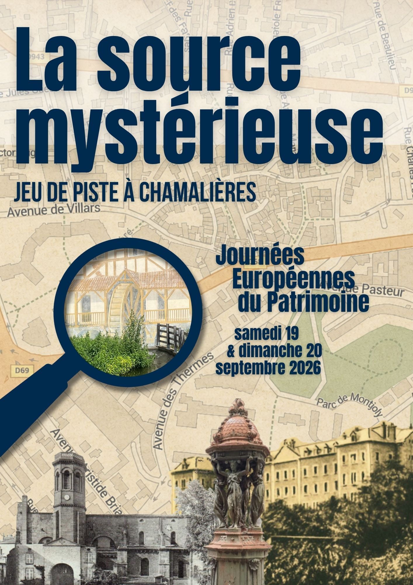 La source mystérieuse, un jeu de piste patrimoniale à découvrir sur tout le week-end
