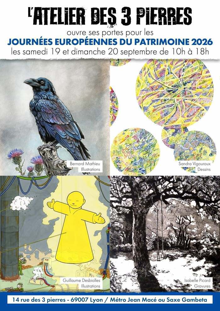 Portes ouvertes à l'atelier des 3 pierres