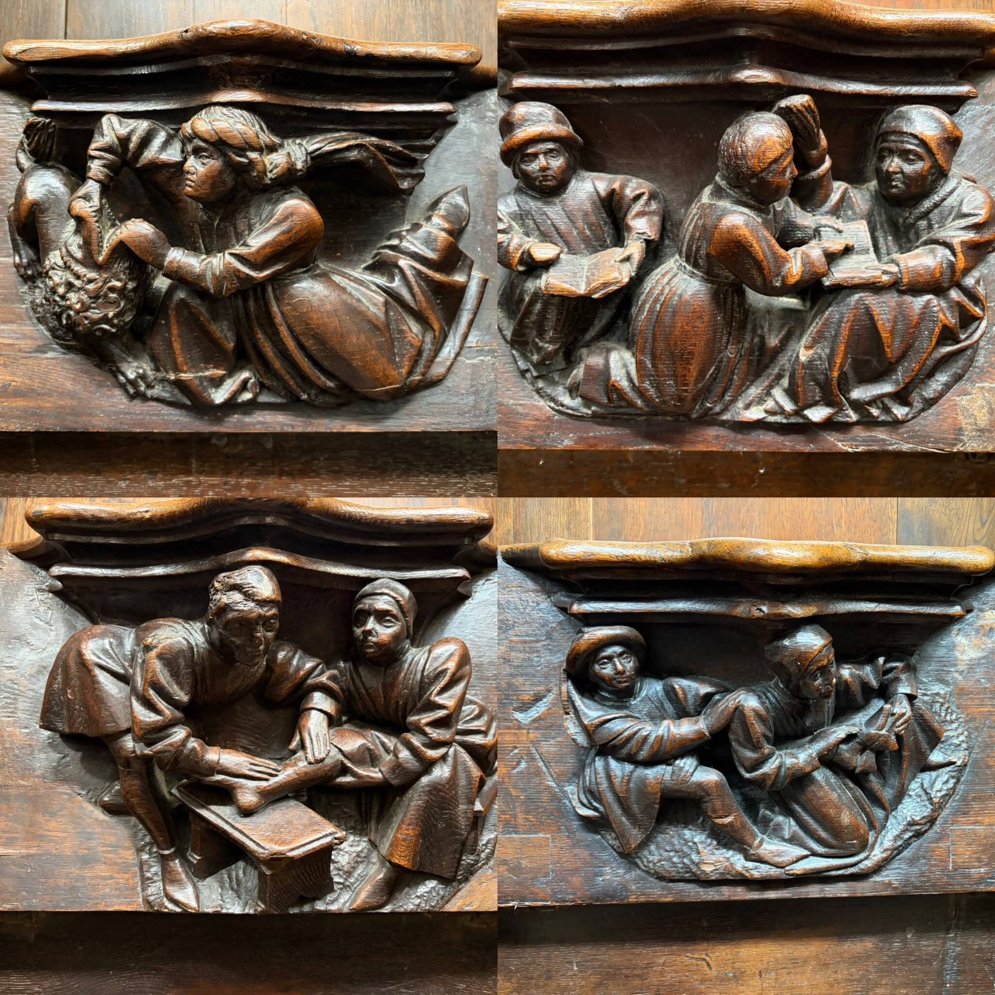 Visite guidée des stalles du chœur