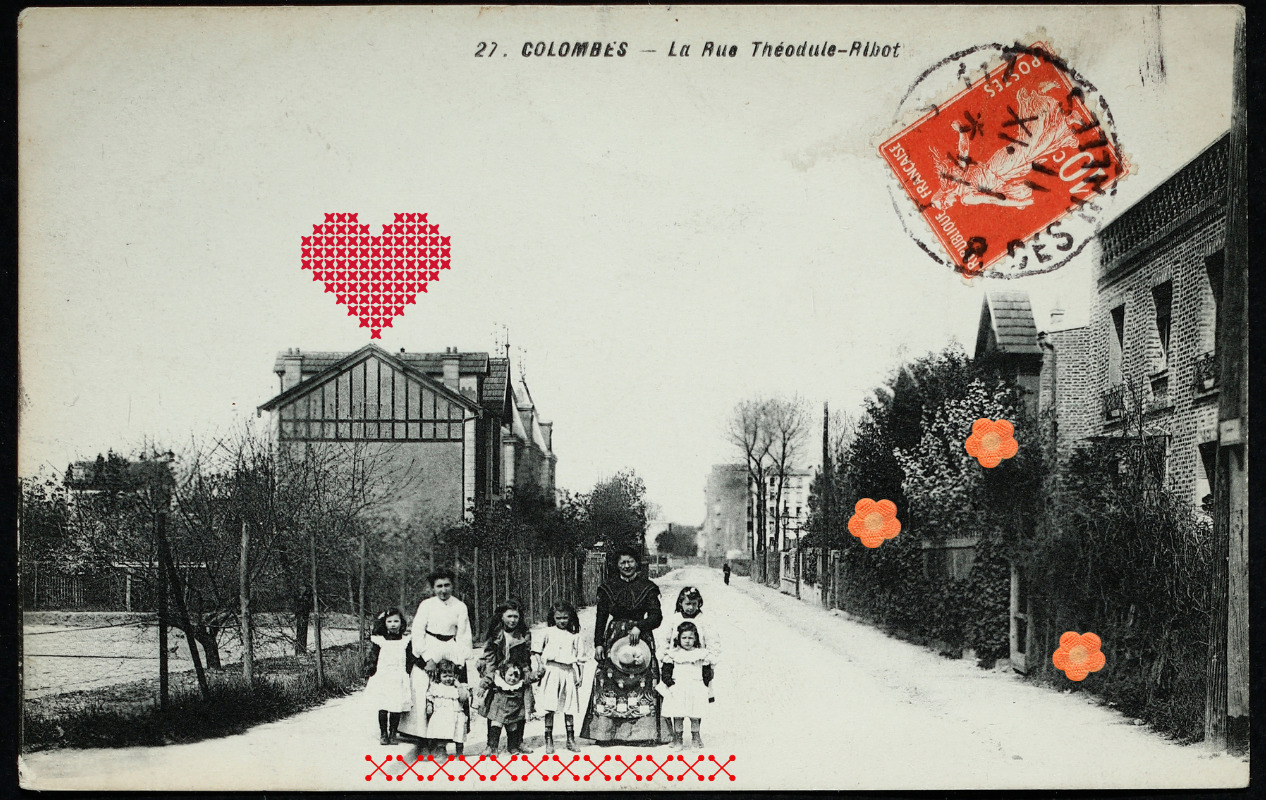Atelier enfant "La broderie sur photo"