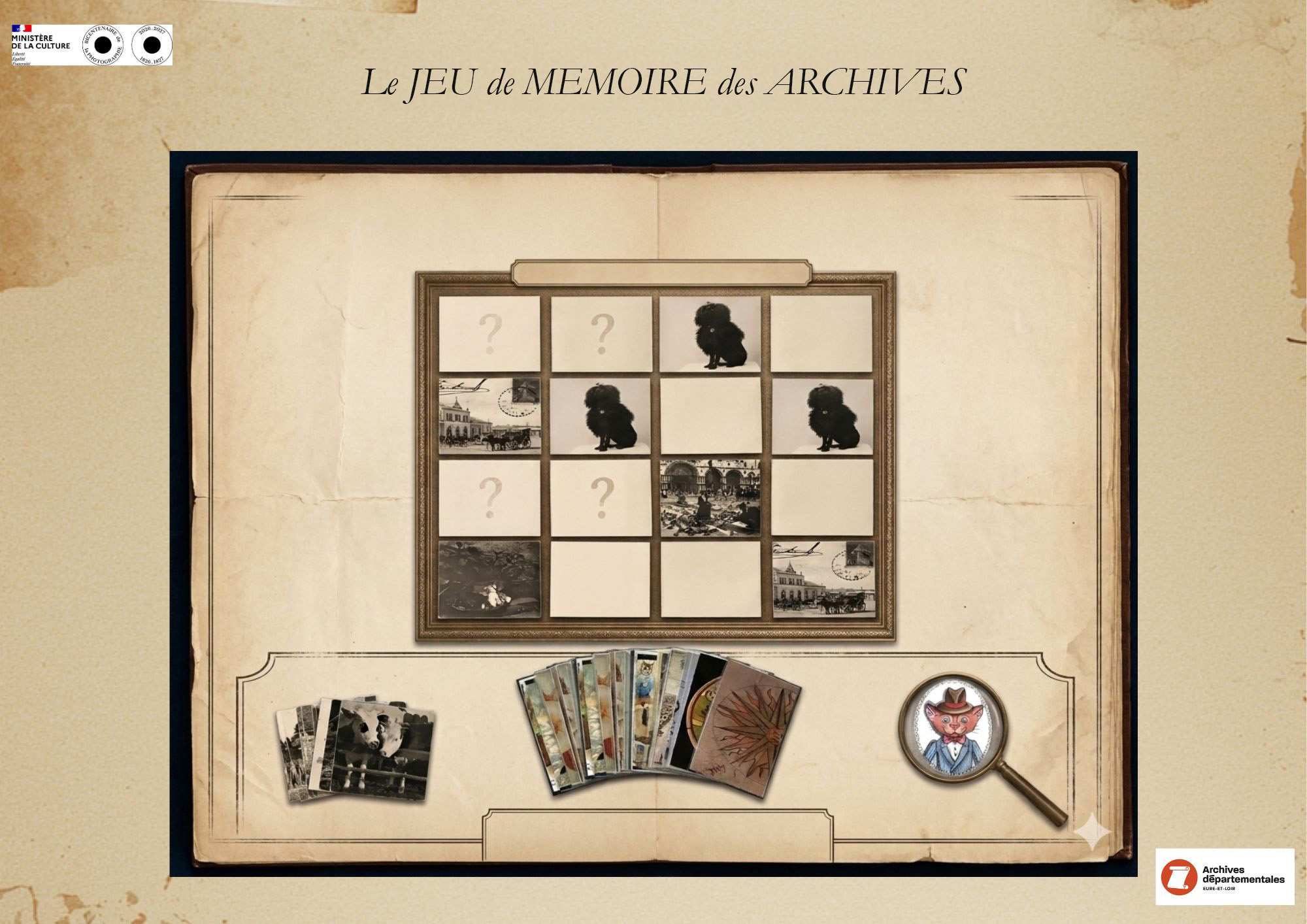 Le jeu de mémoire des archives