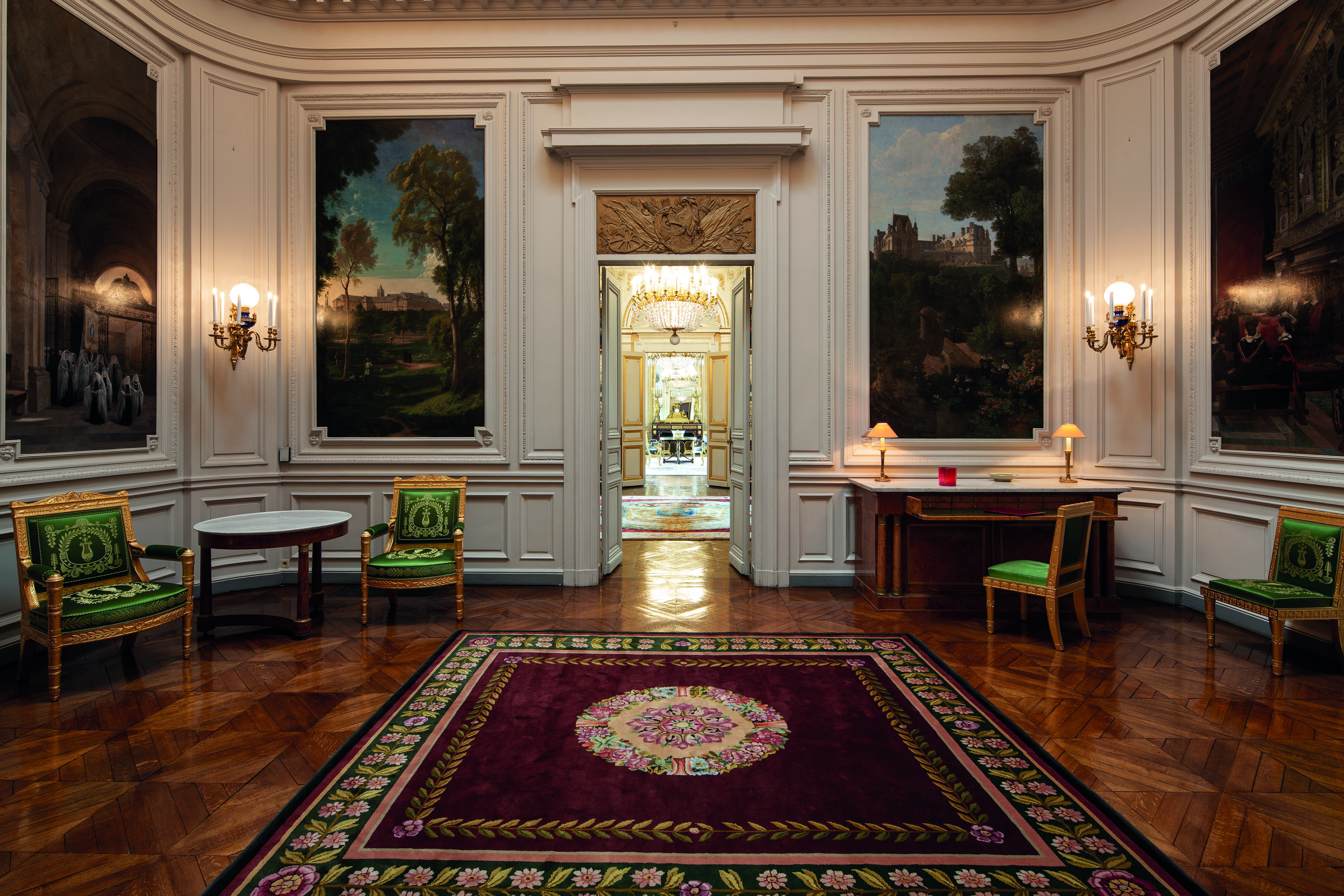 Visite du palais de la Légion d'honneur