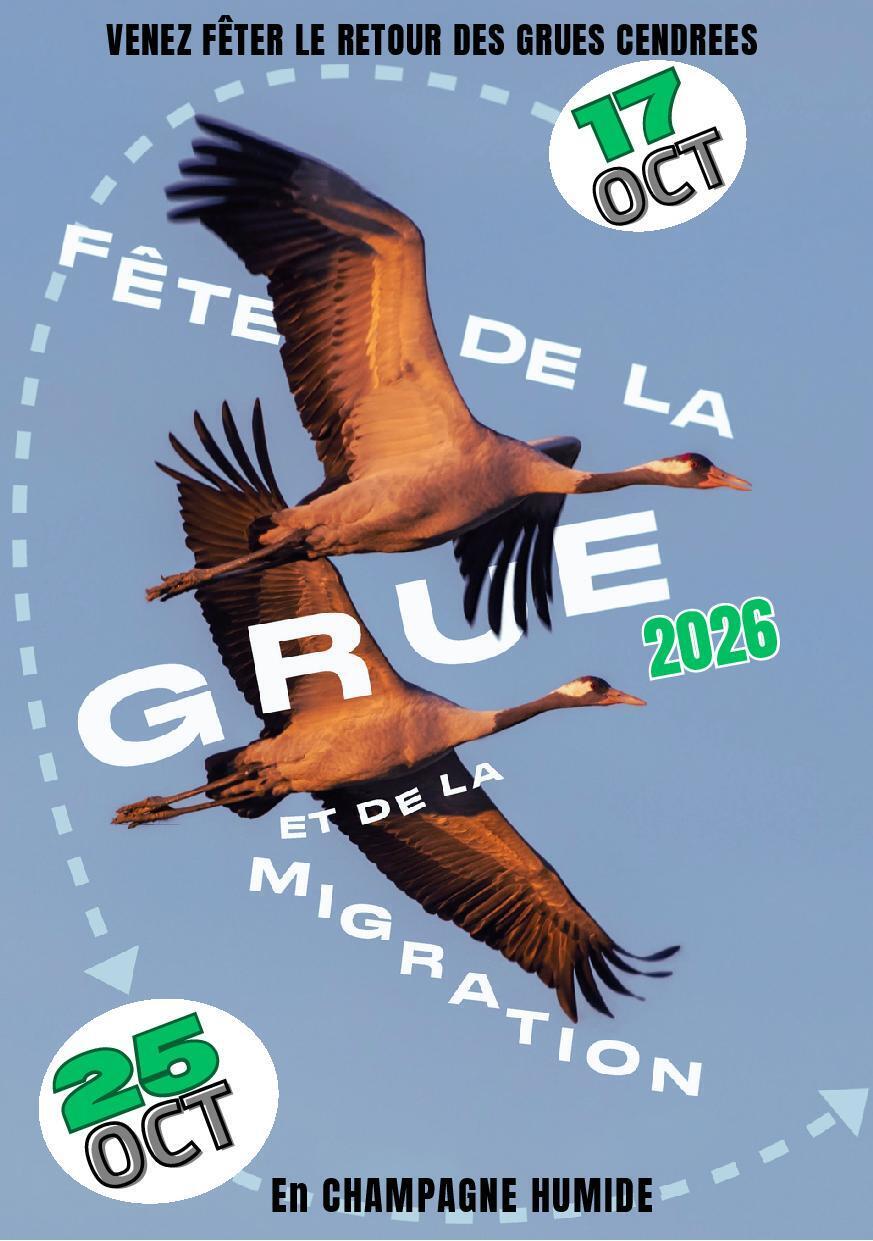 19ème édition de la Fête de la Grue et de la Migration