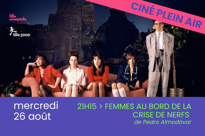 Cinéma en plein air : “Femmes au bord de la crise de nerfs”