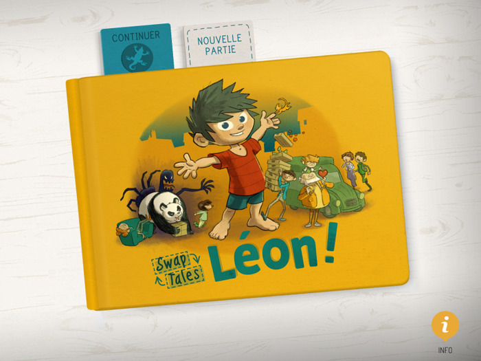 Atelier jeu interactif "Le monde de Léon"