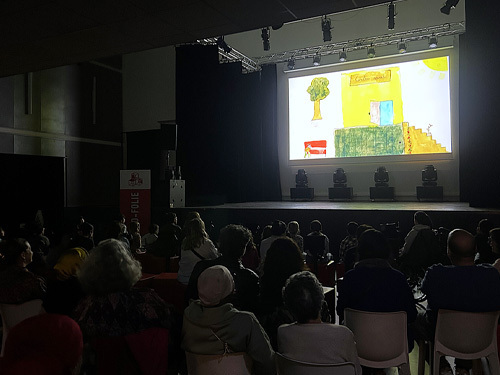 Sortie de création film d’animation