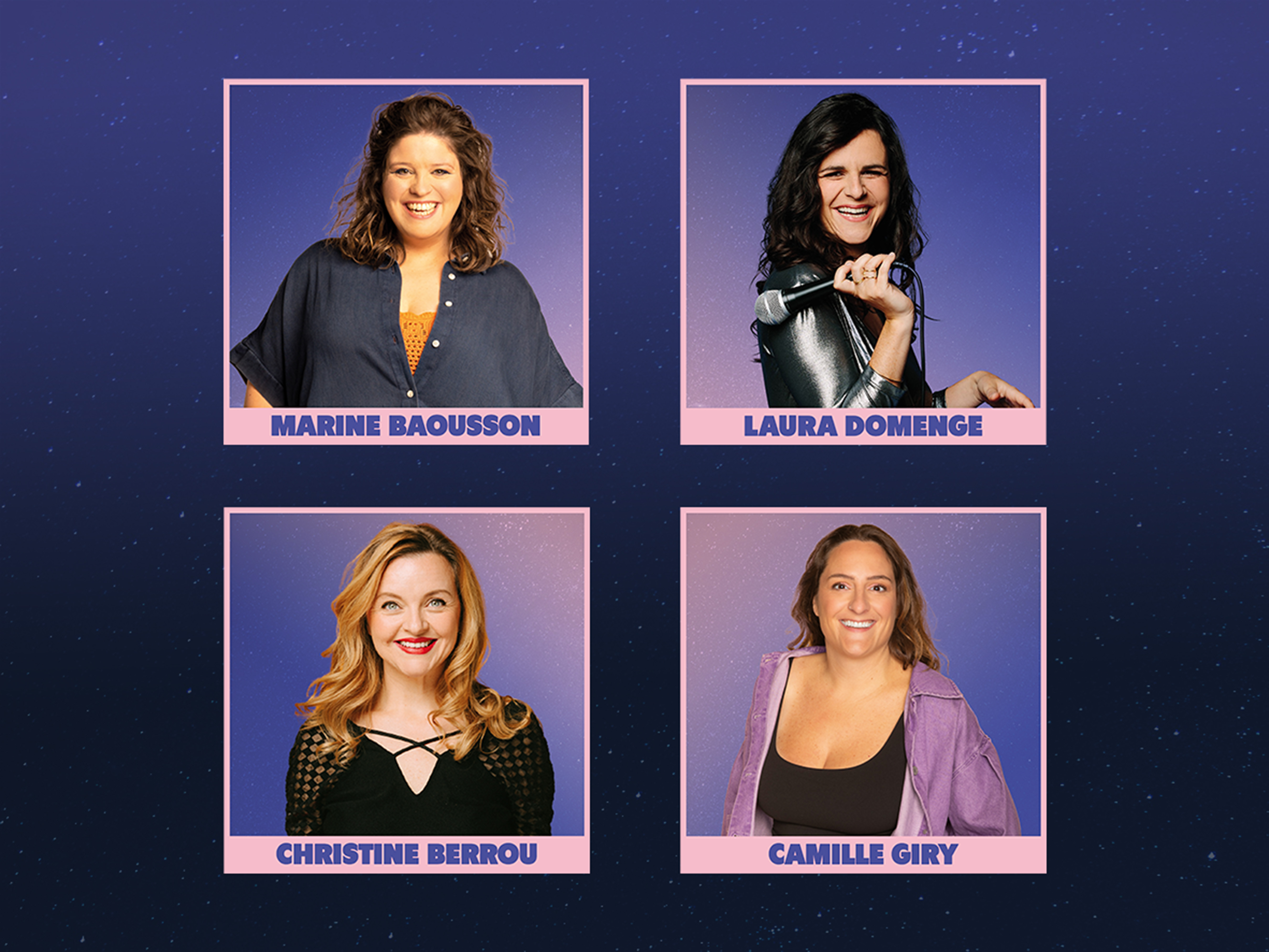 Please Stand-Up - Marine BAOUSSON, Laura DOMENGE, Christine BERROU et Camille GIRY
