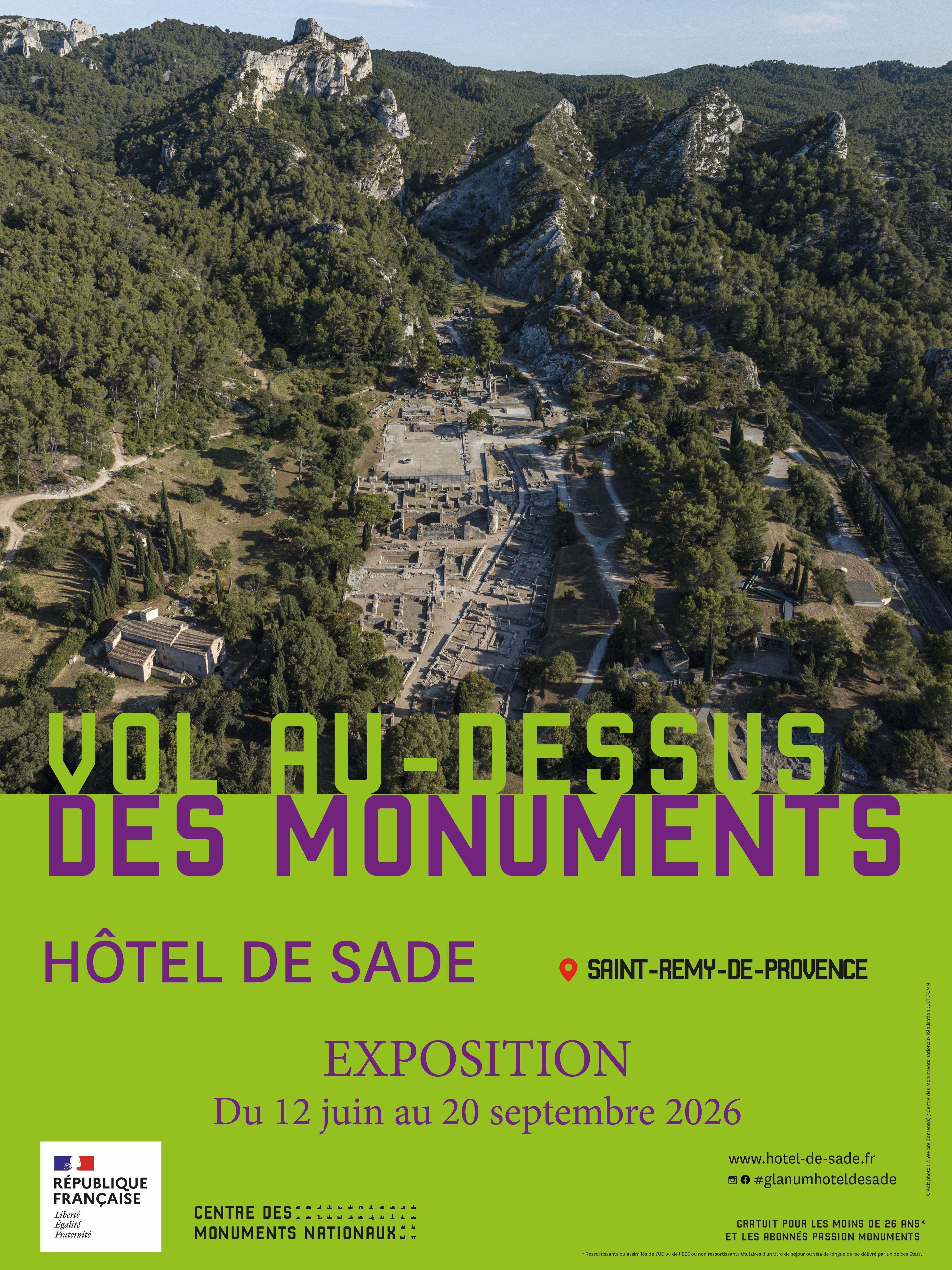 Vol au-dessus des monuments