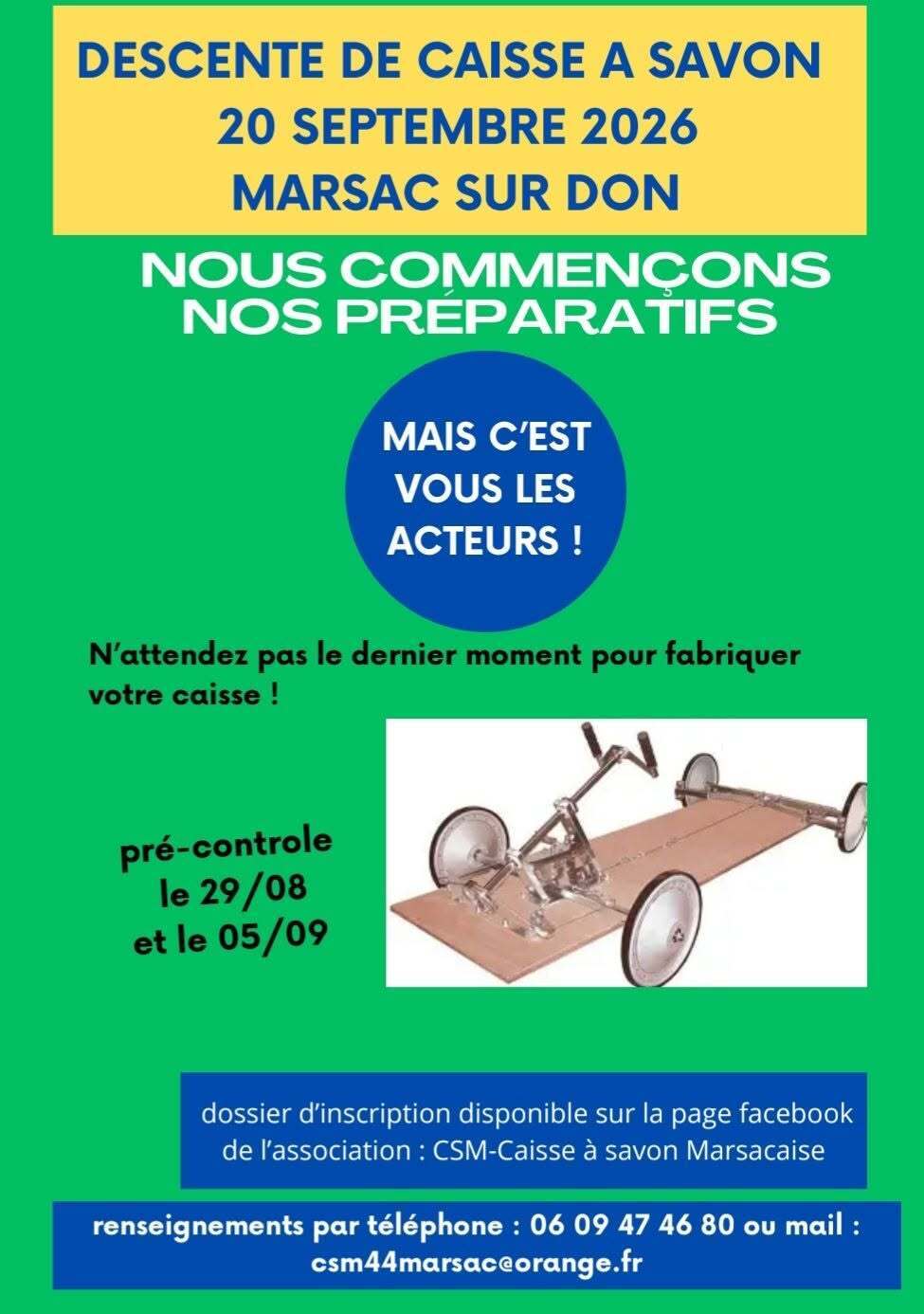 Course de caisses à savon