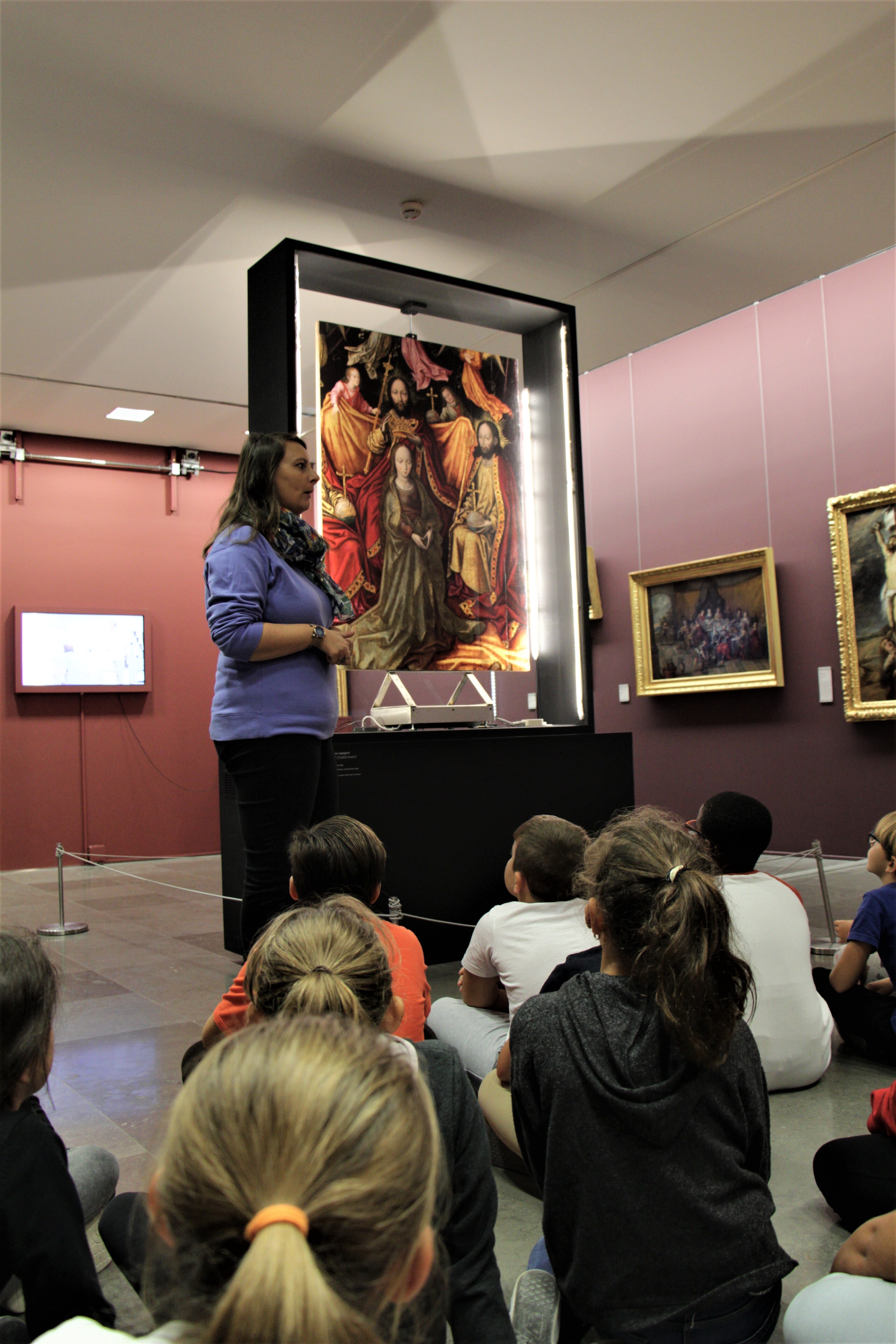 Visite famille 6-10 ans "Le peintre et ses matériaux"