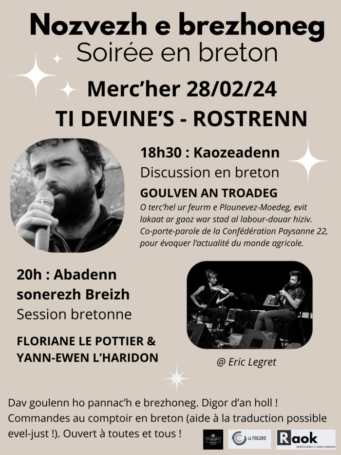 Nozvezh e brezhoneg e Rostrenn