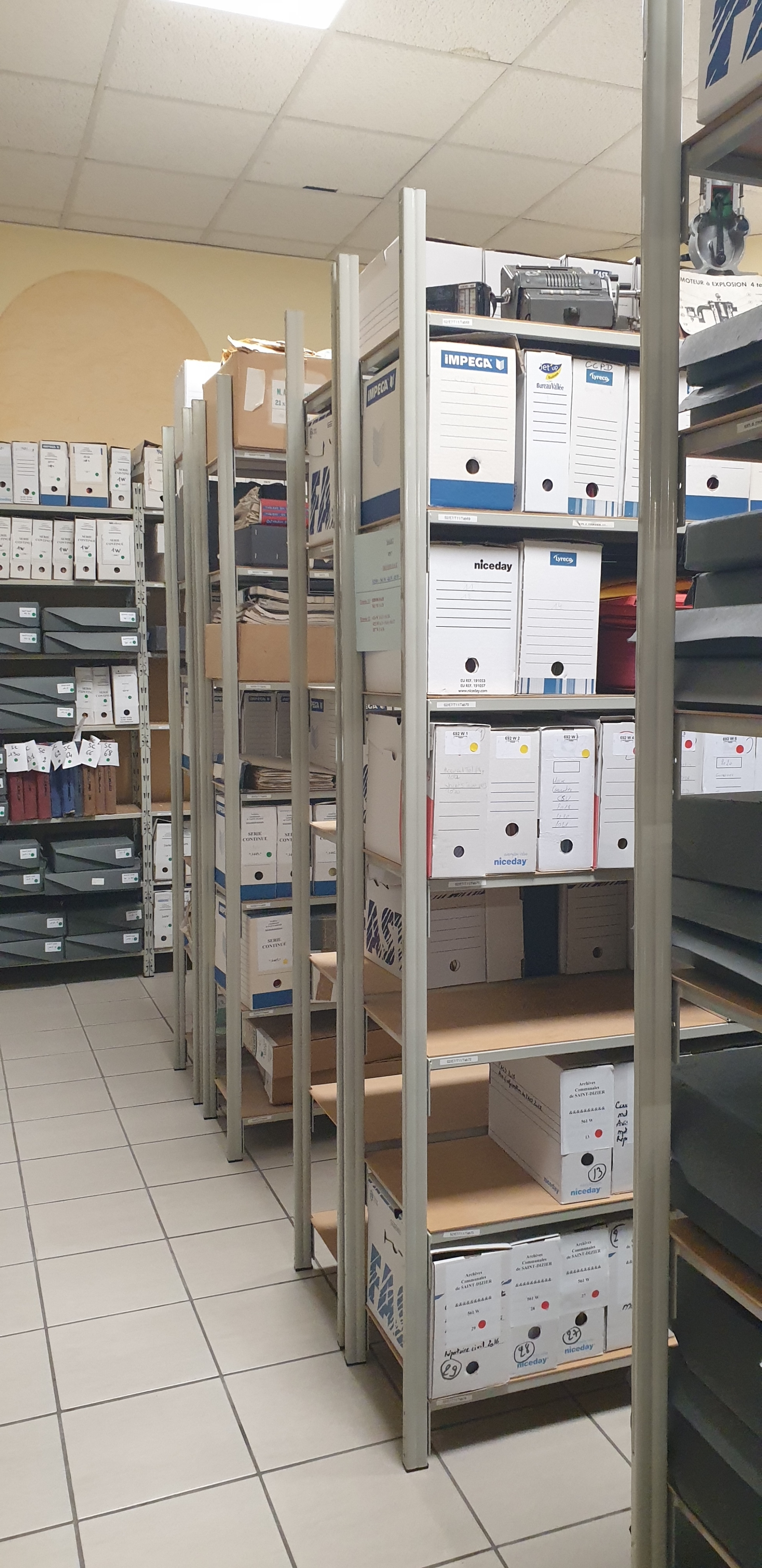 Visite des Archives municipales de Saint-Dizier