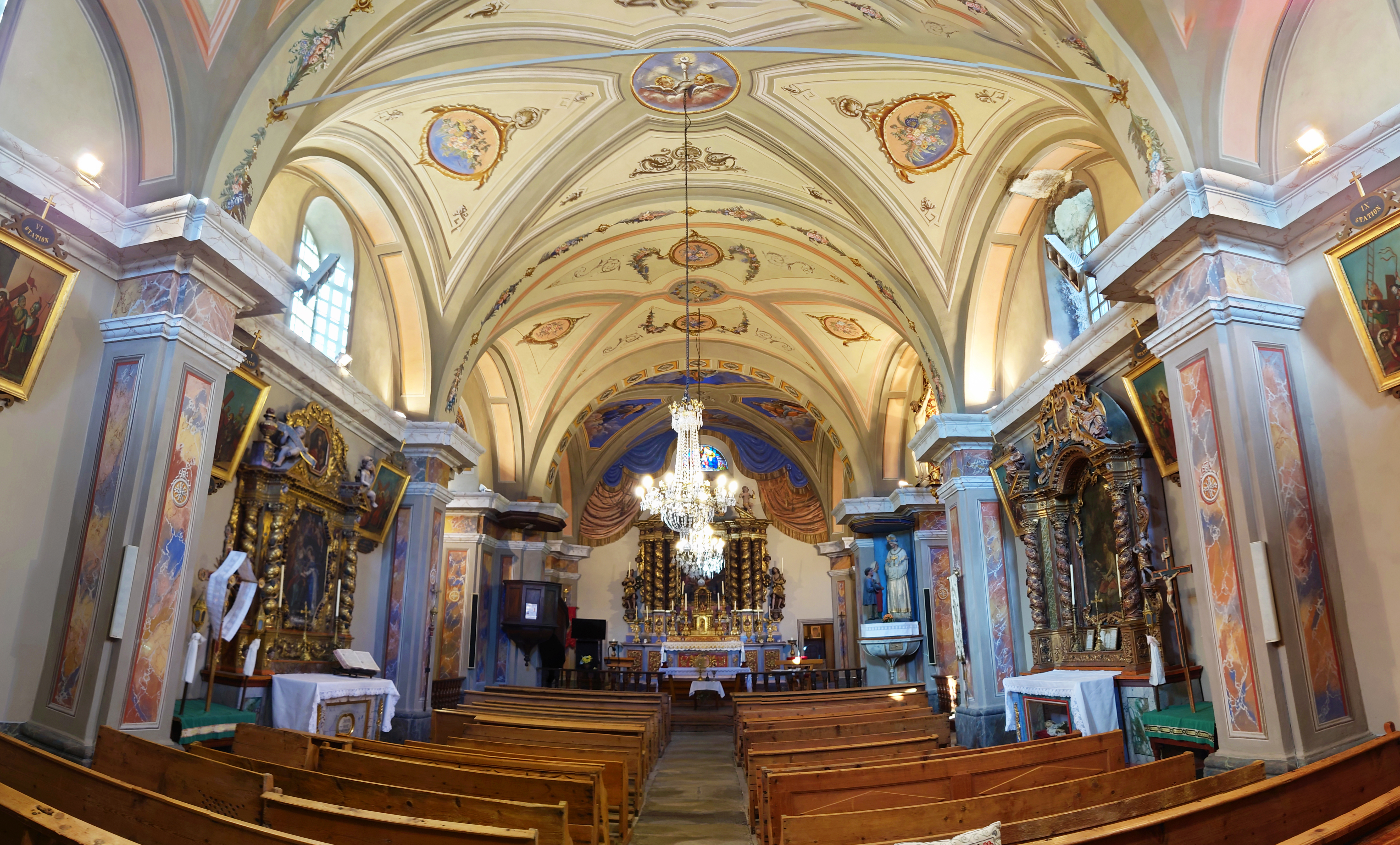 Eglise St Etienne Val Cenis Sollières