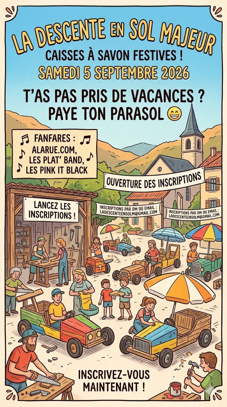 Course de caisses à savon