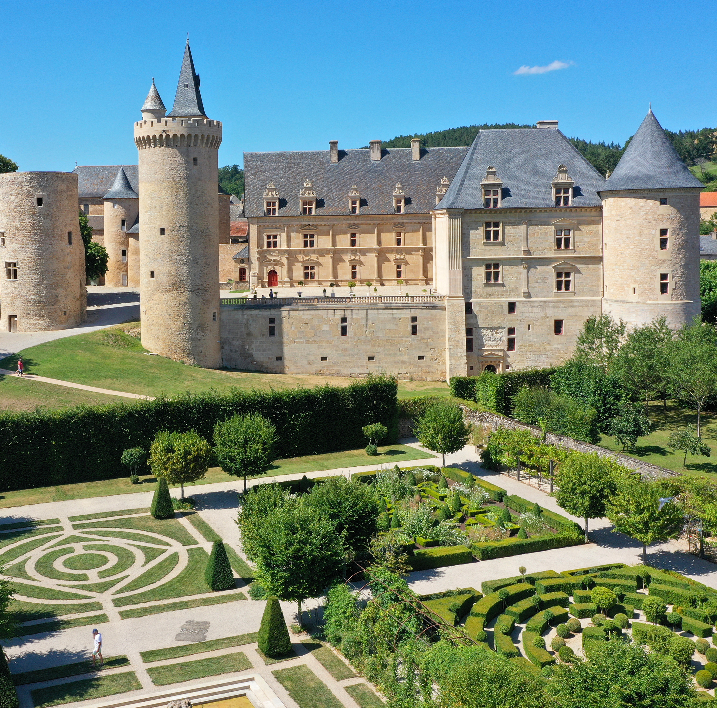 Château de Bournazel : visite guidée