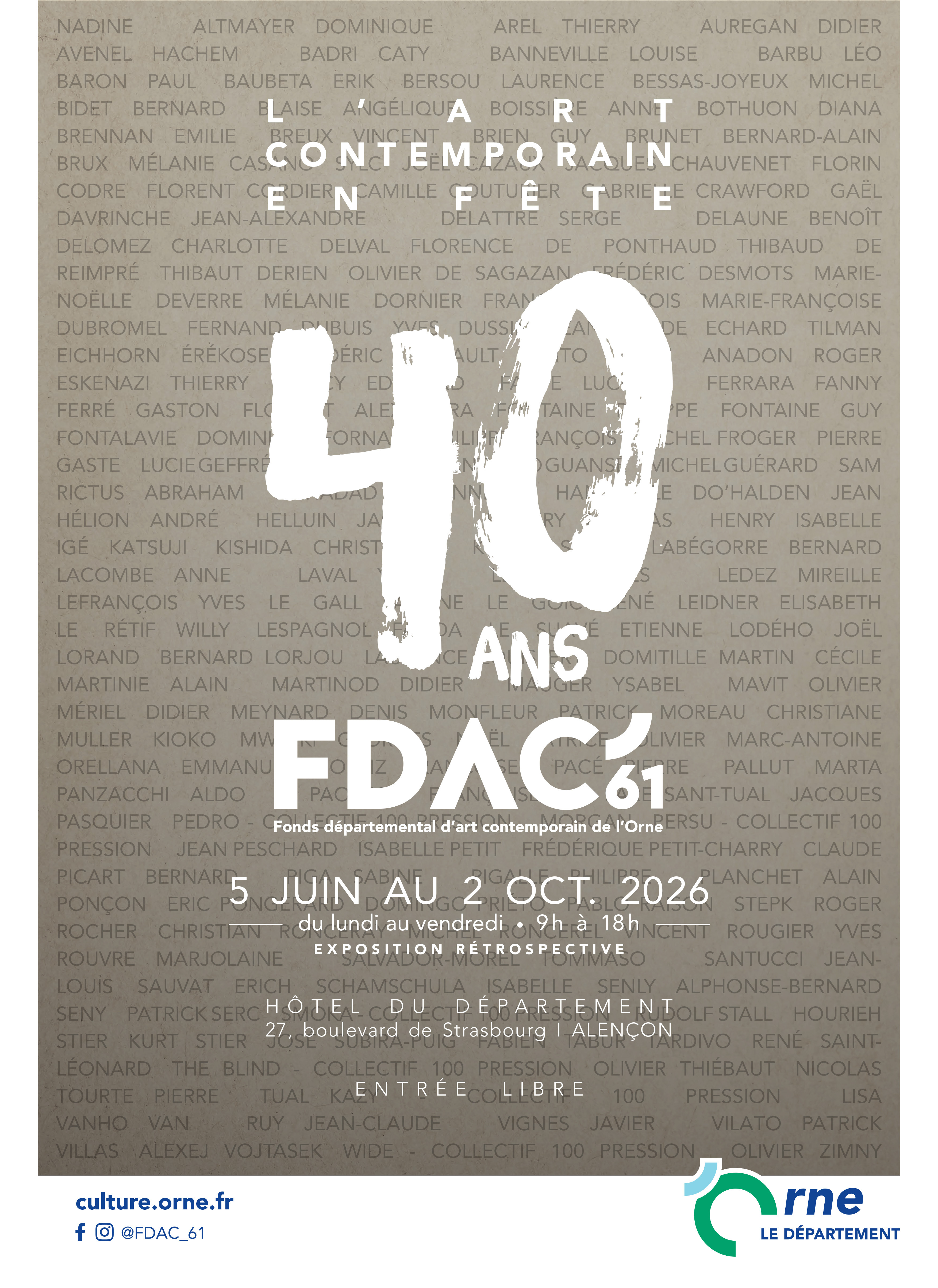 Exposition : FDAC'61 - L'art contemporain en fête