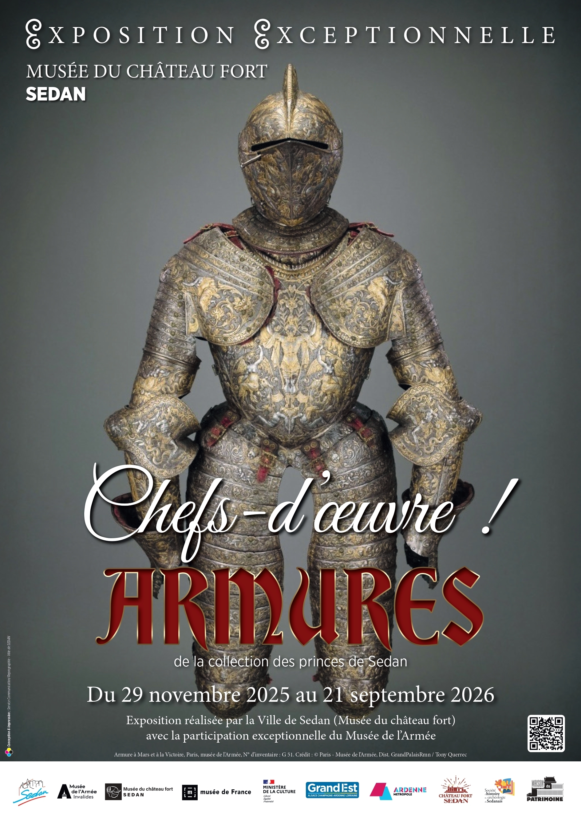 Chefs-d'oeuvre ! Armures de la collection des princes