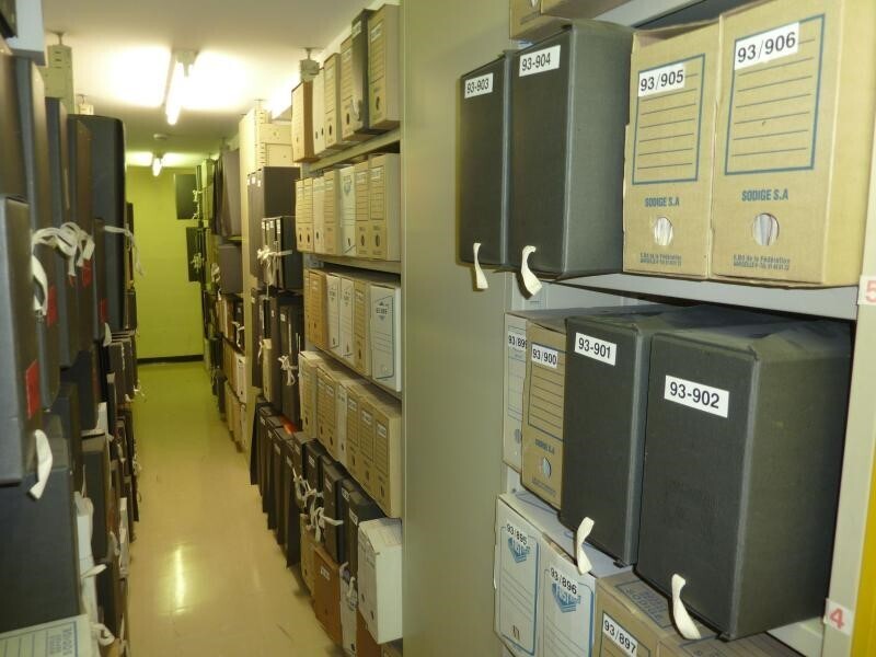 Exposition photographique sur les métiers des archives