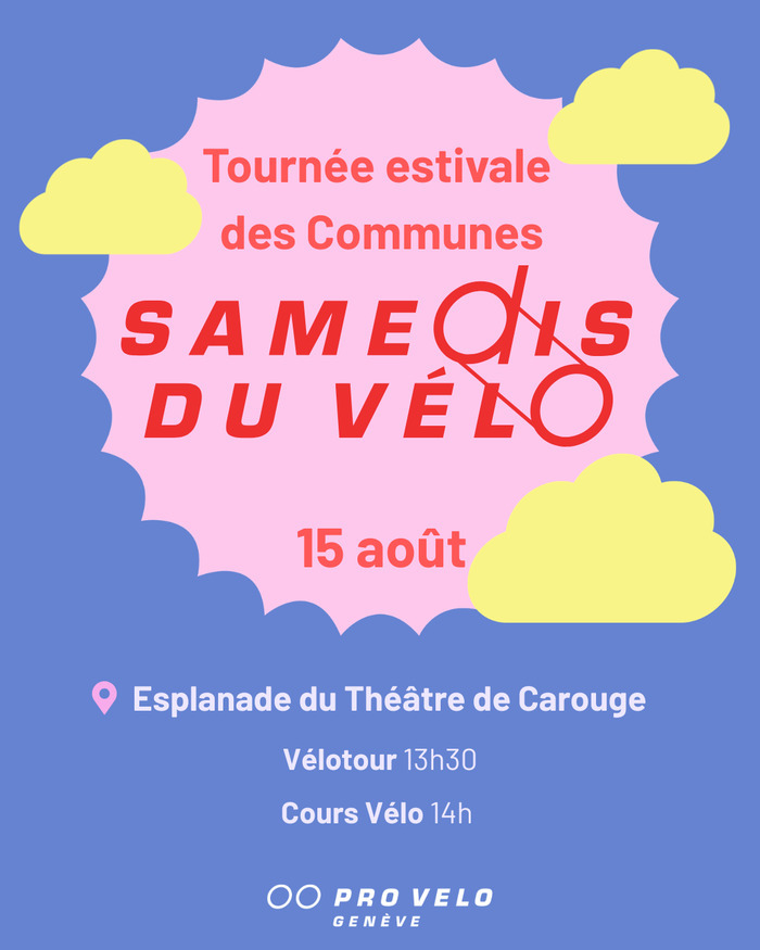 Tournée estivale des Communes 15 août - Samedis du Vélo