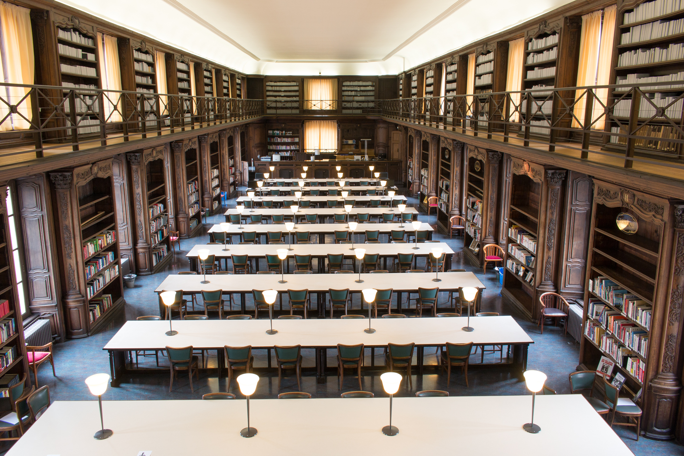 Visites guidées de la bibliothèque