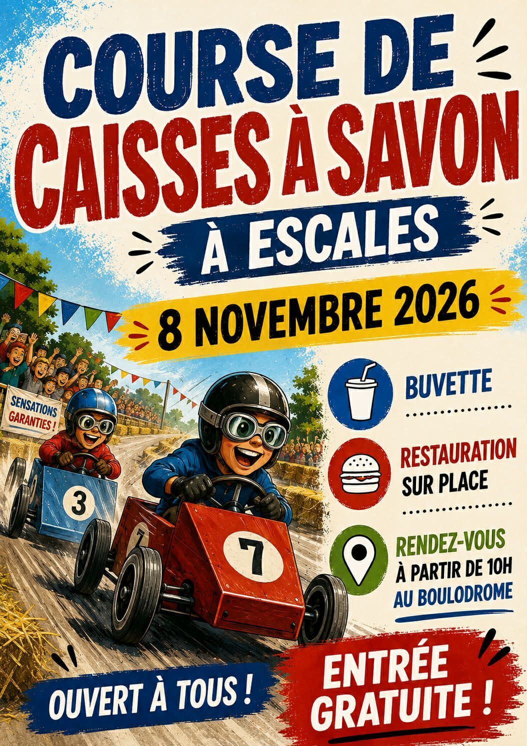 Course de caisses à savon