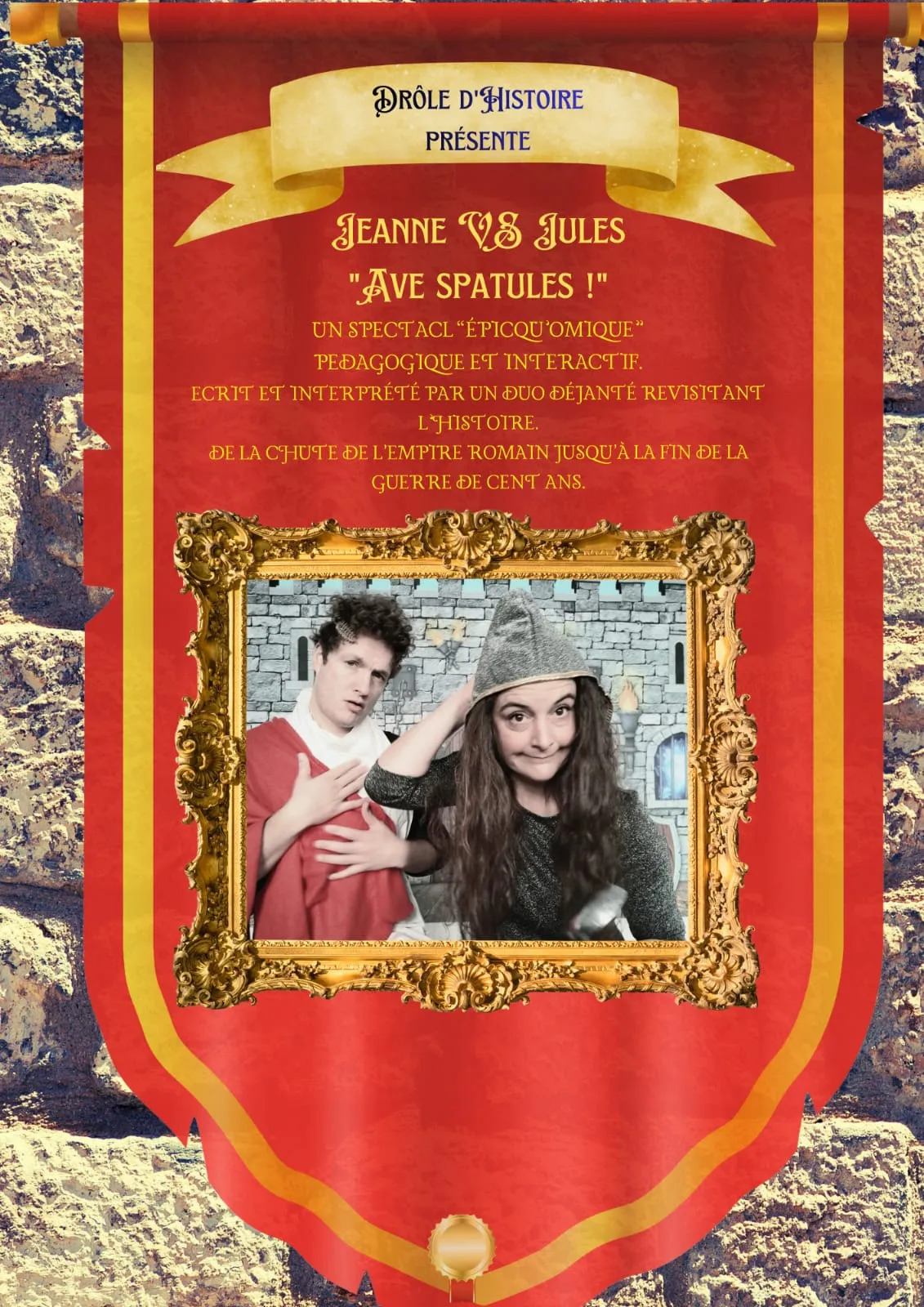 Jeanne VS Jules avec spatules ! à En aparté à St Max – 15 nov
