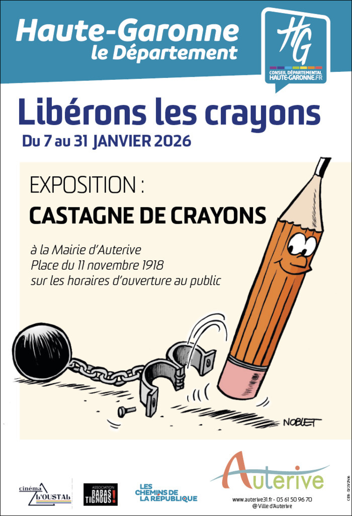 Exposition "Castagne de Crayons" des « Rabastignous ! »