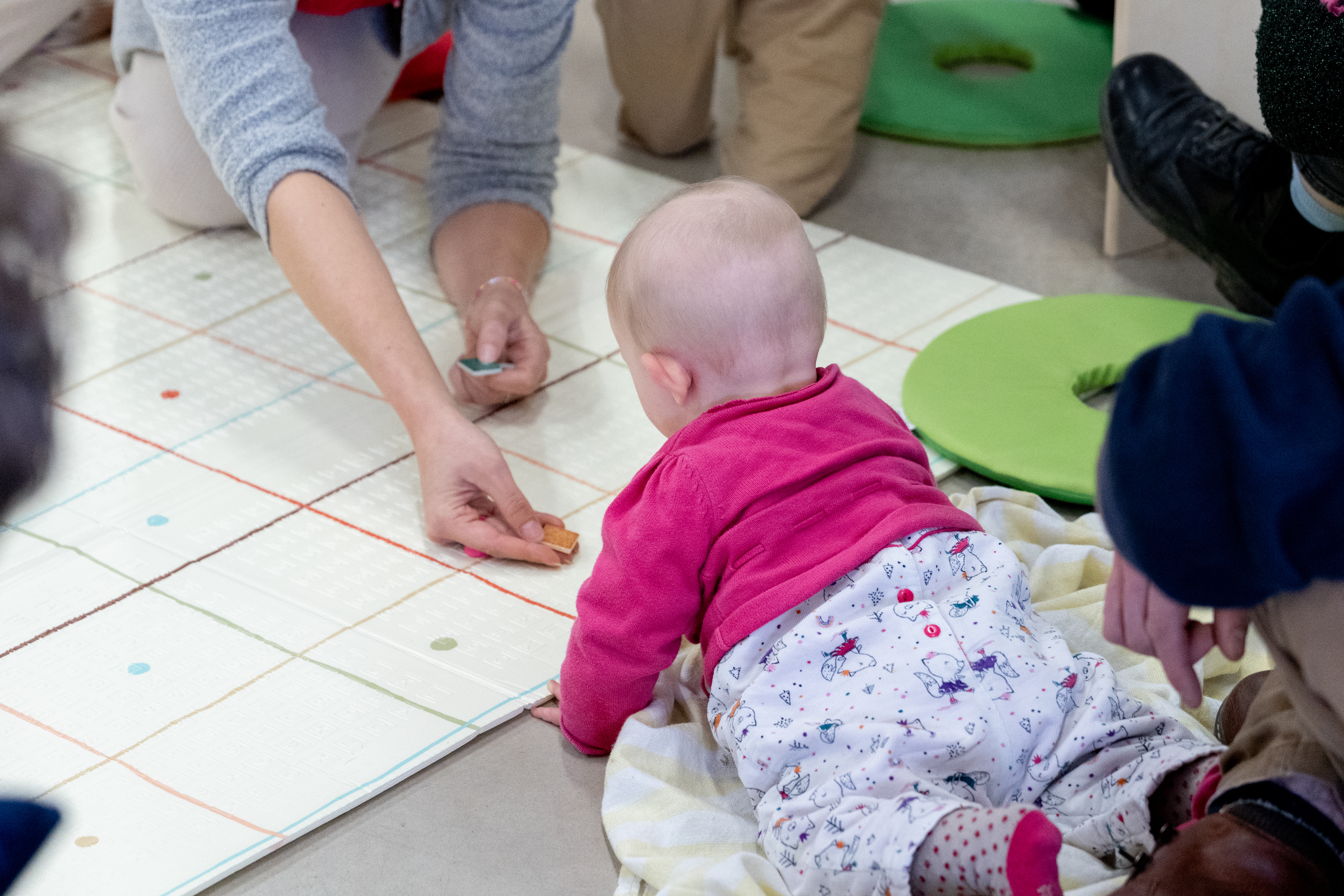 Mini-parcours éveil corporel (0-3 ans)