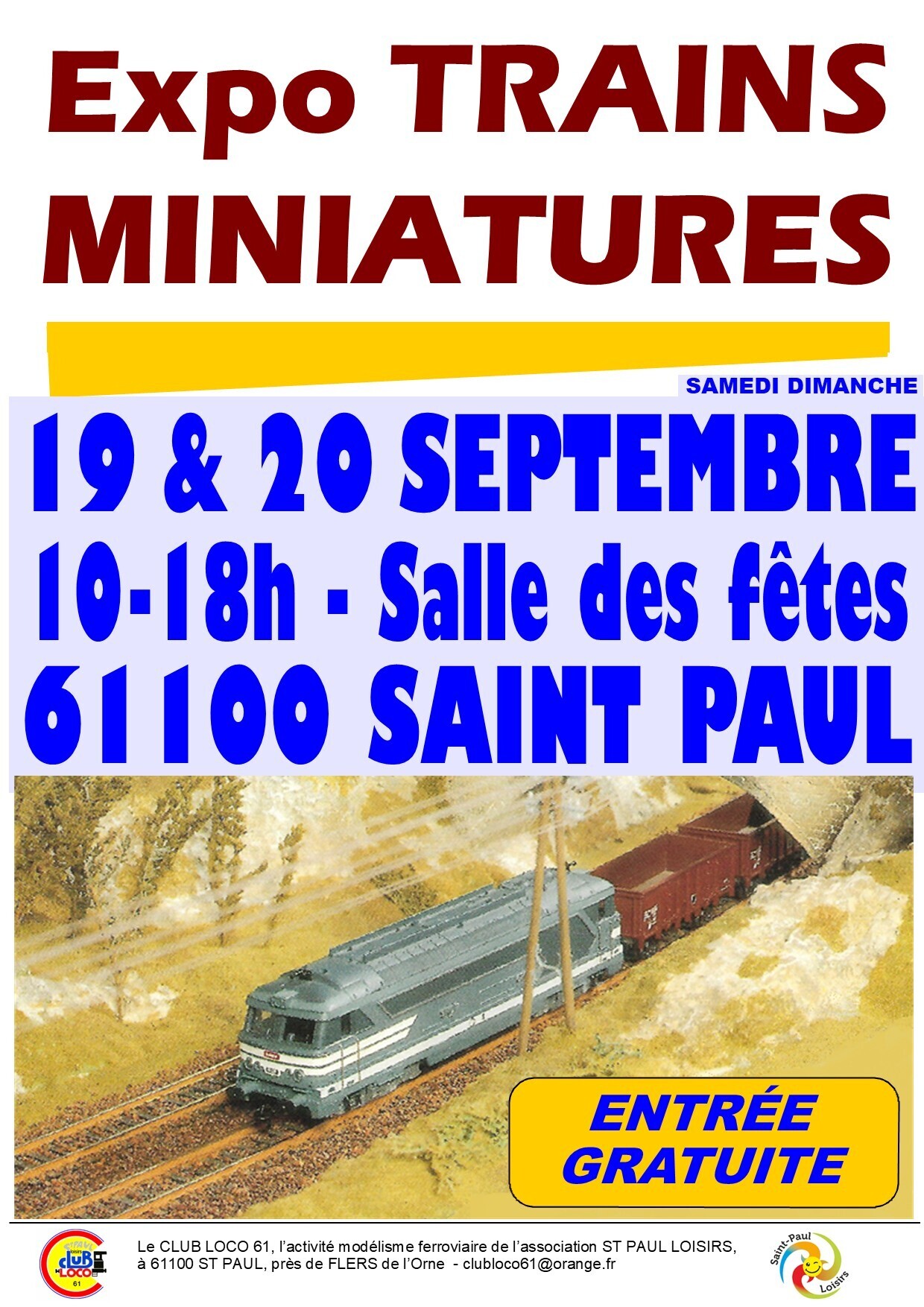 Exposition de trains miniatures