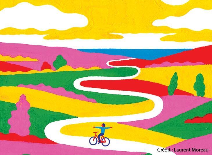 L’univers graphique et coloré de Laurent Moreau