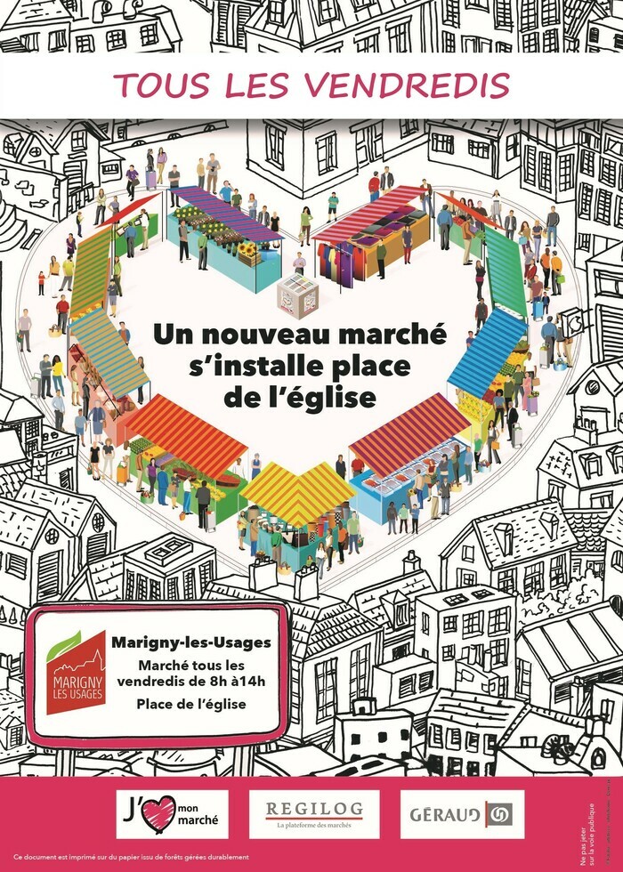 Marché de Marigny-les-Usages - Vendredi