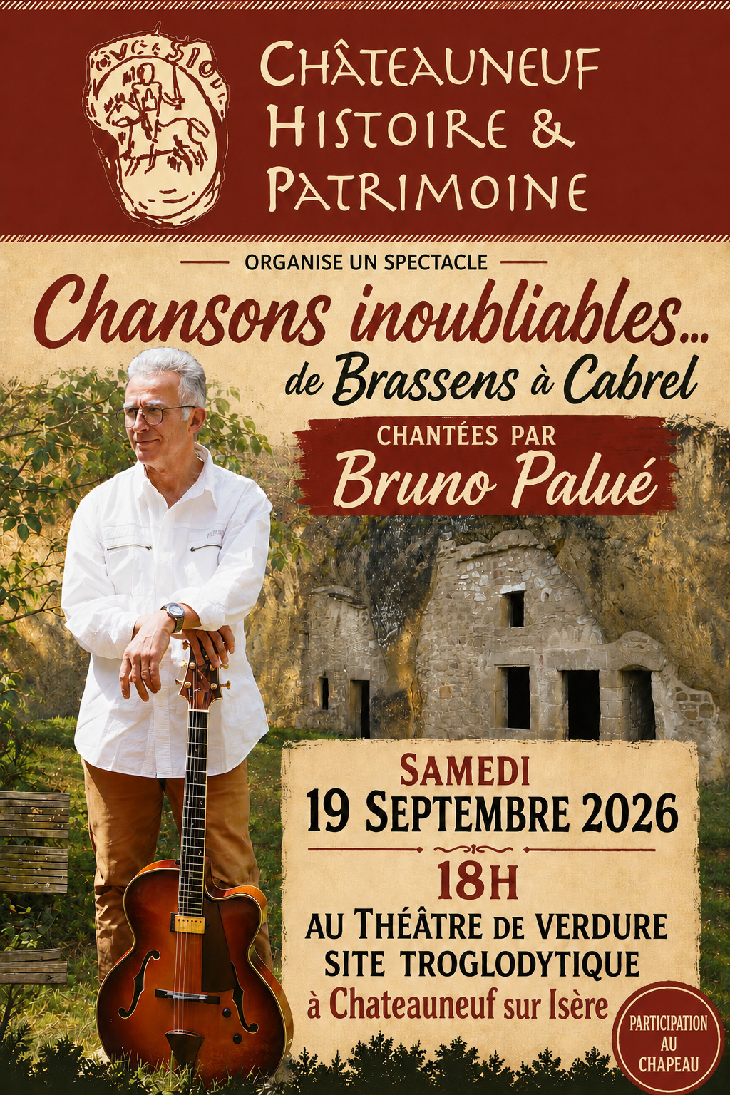 "Chansons inoubliables" au site des troglodytes
